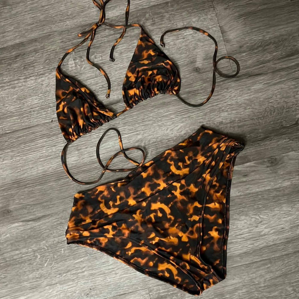 COPY - JMP the Label Tortuga print bikini set